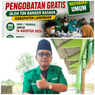 Sinergi Ansor dan Fatayat NU Wonokromo Baksos Pengobatan Gratis Langsung Diserbu Warga