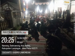 Nawong Gelar Tasyakuran, Tahlil dan Doa Bersama Sambut HUT ke-81 Kemerdekaan RI