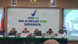 BBPOM Surabaya Gandeng PWI Jatim, Perkuat Sinergi Media untuk Lindungi Masyarakat dari Obat dan Makanan Berisiko