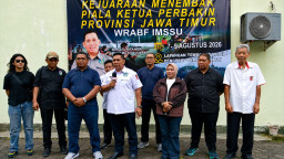 Kejuaraan Menembak Piala Ketua PERBAKIN Jatim Diikuti 246 Atlet, Jadi Ajang Cetak Bibit Nasional