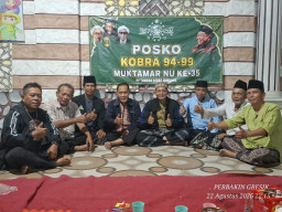 Kobra 94-99 Matangkan Persiapan, 35 Relawan Siap Diterjunkan Dukung Kelancaran Muktamar NU ke-35
