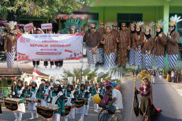 Karnaval 17 Agustus di SDN 2 Babaktulung Meriah, Kolaborasi Siswa, RA, TK hingga Karang Taruna