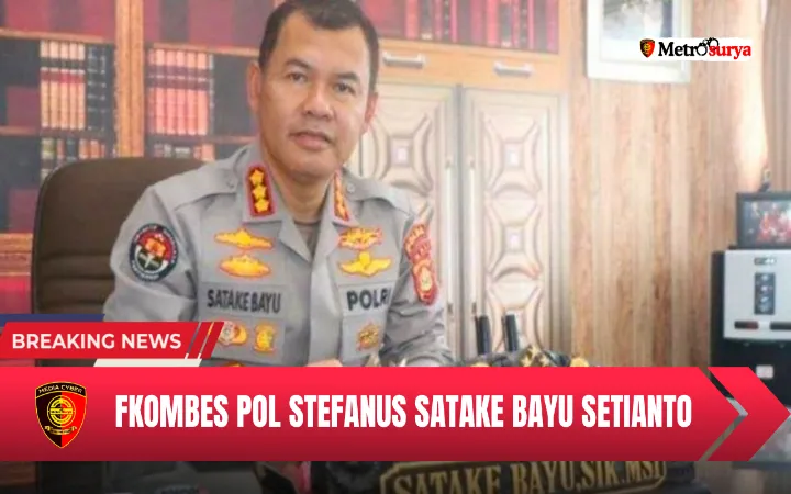 Karir Cemerlang Sosok Kombes Pol Stefanus Satake Bayu Setianto Alumni Akpol 1992