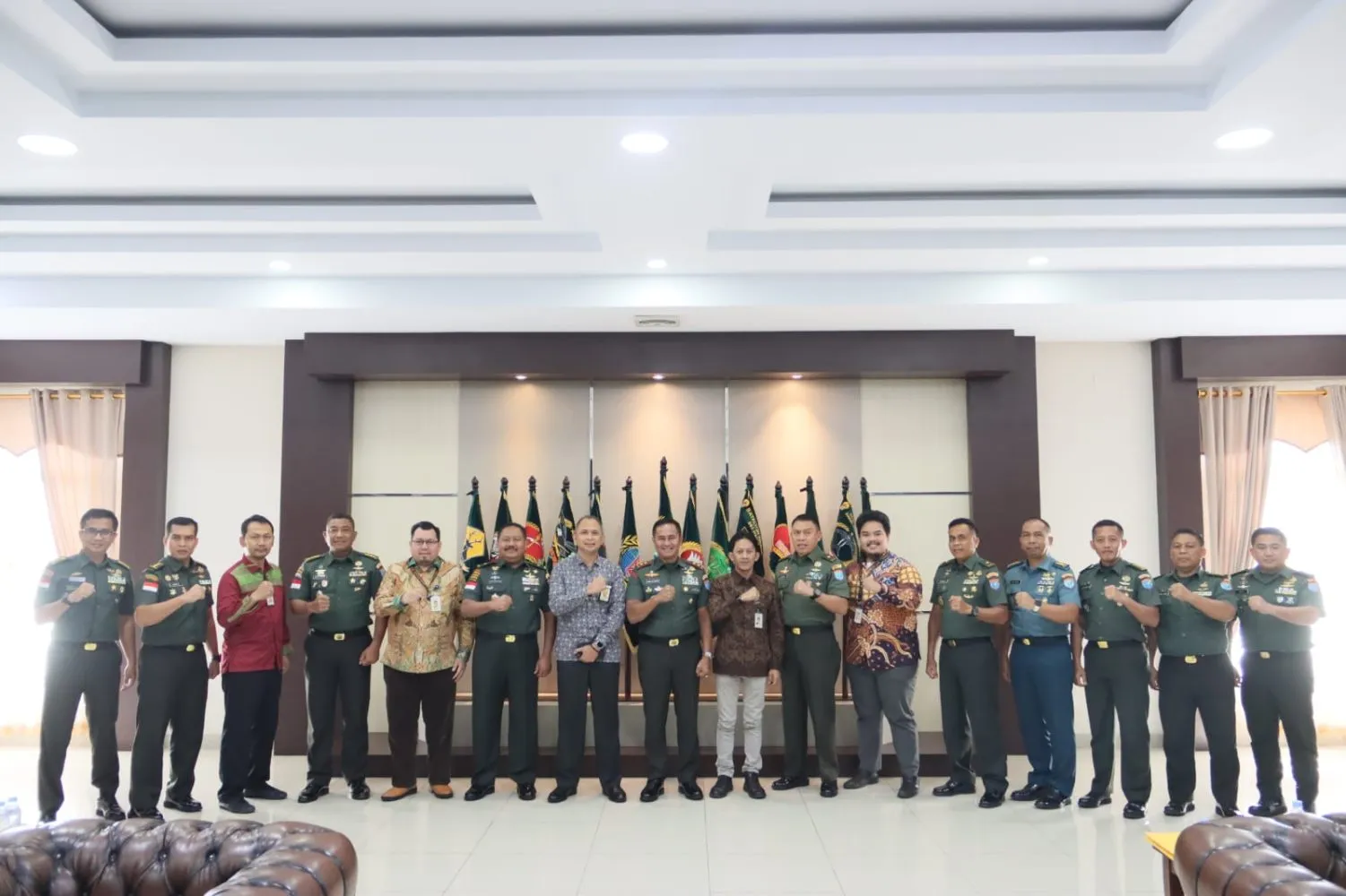 Pangdam Tanjungpura Terima Kunjungan Tenaga Ahli Utama KSP