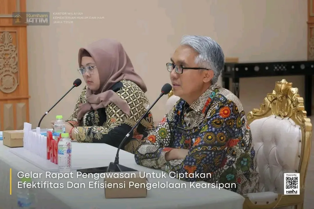 Gelar Rapat Pengawasan Untuk Ciptakan Efektifitas Dan Efisiensi Pengelolaan Kearsipan