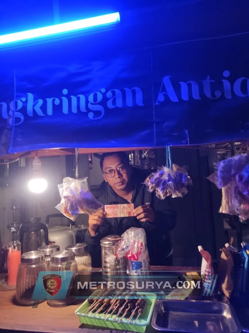 Warung Angkringan ANTIQUE di Jombang Temukan Transaksi Uang Palsu