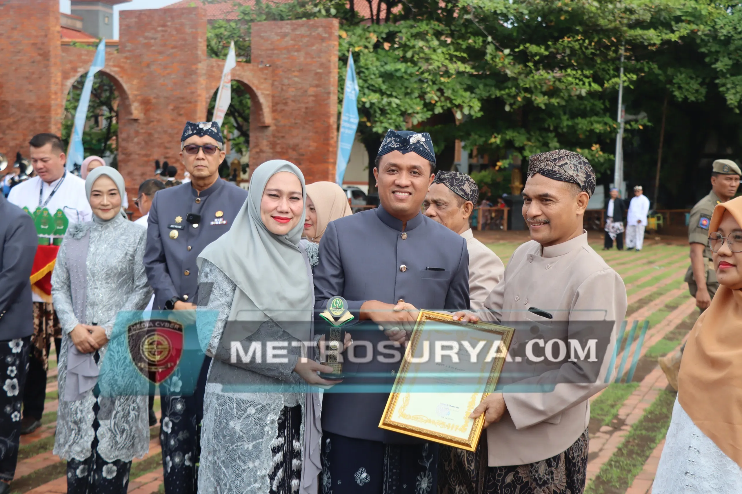 Kapolres Cirebon Kota Hadiri Upacara Peringatan Hari Jadi Cirebon ke-597
