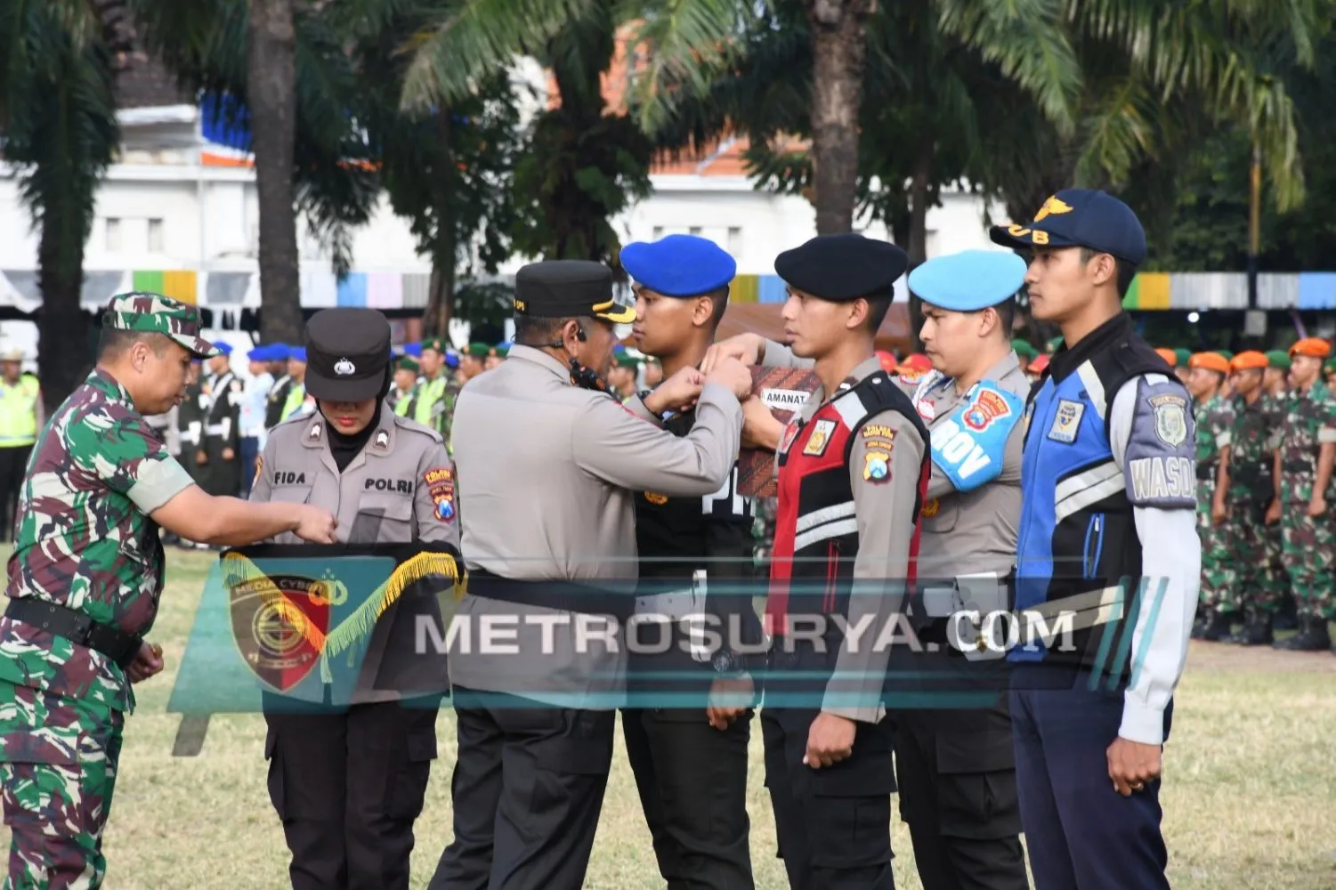 Libatkan 1.500 Personel Polres Madiun Kota Gabungan Dalam Pengamanan Suroan