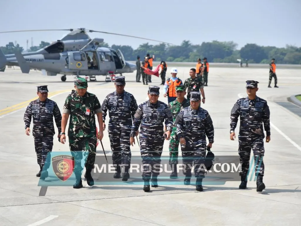 KOMANDAN LANUDAL JAKARTA SIAPKAN PENYAMBUTAN KEDATANGAN KASAL DI LANUD HALIM PERDANA KUSUMA