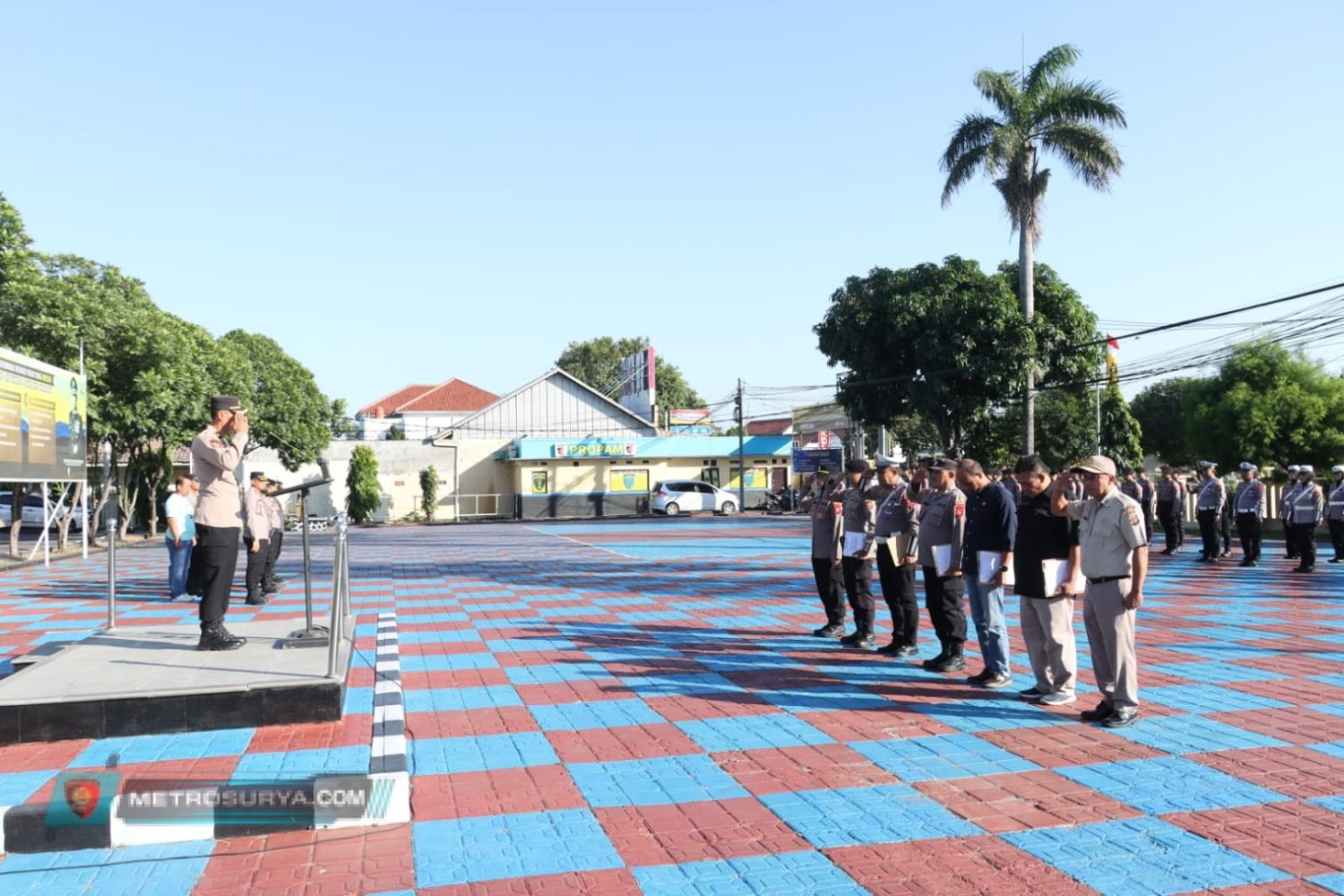 Kabag SDM Polres Majalengka Pimpin Apel Pagi, Tingkatkan Komunikasi Dua Arah