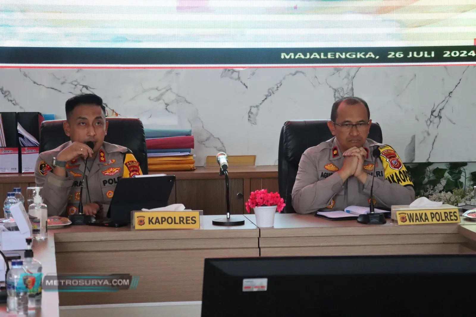 Kapolres Majalengka Pimpin Gelar Operasional Tingkat Polres