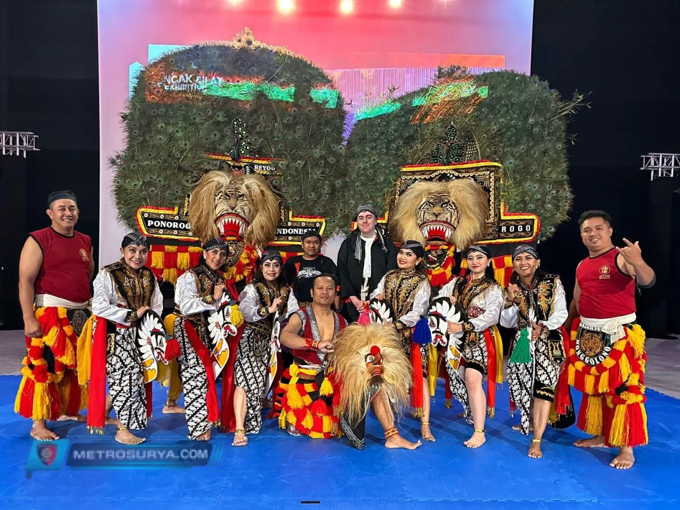 Turut Meriahkan Pra Olimpiade Paris 2024, PLN Hadirkan Reog Ponorogo di Acara Exhibition Pencak Silat