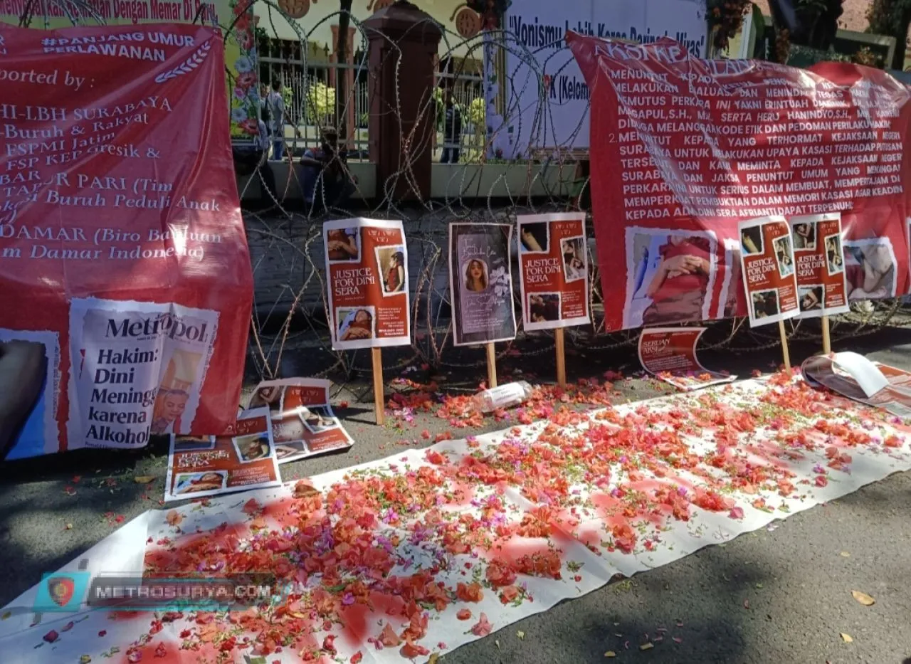 Gregorius Ronald Tannur Divonis Bebas, Massa Gelar Aksi Demo dan Tabur Bunga di Depan PN Surabaya
