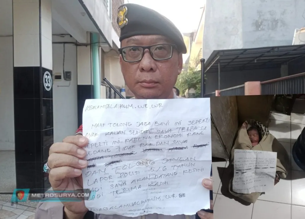 Warga Temukan Bayi Berselimut Jaket Diatasnya Terdapat Surat Wasiat