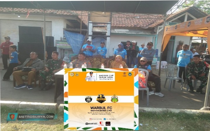 Tournamen Sepak Bola ” NADRAN CUP 2024″ Resmi Dibuka.