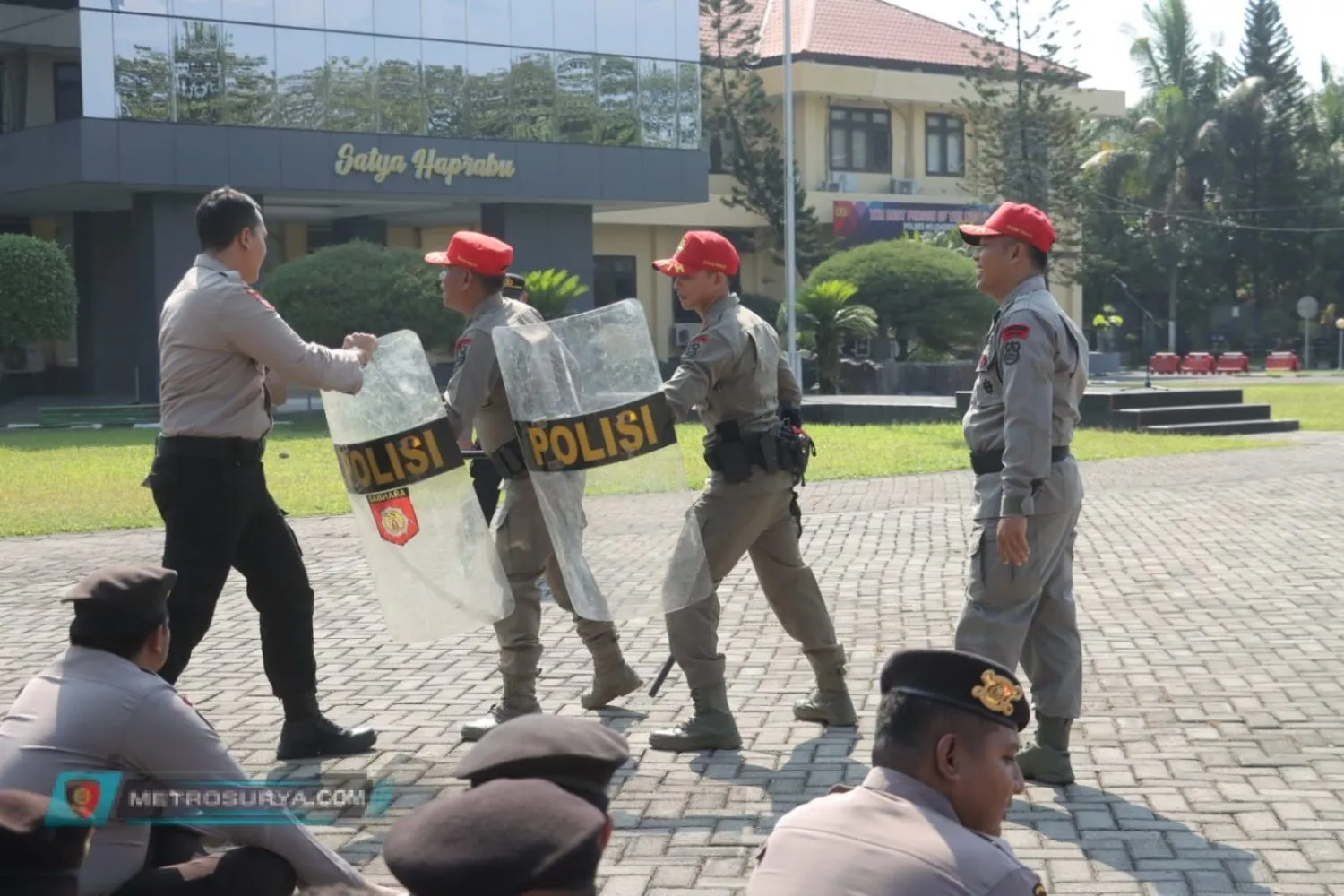 Polres Mojokerto Maksimalkan Latihan Dalmas Siap Kawal Tahapan Pilkada 2024