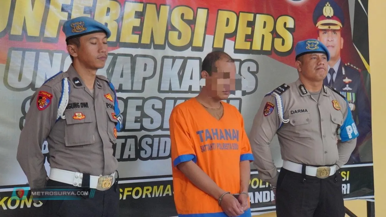 Polresta Sidoarjo Berhasil Menangkap DPO Penipuan Jamaah Umrah