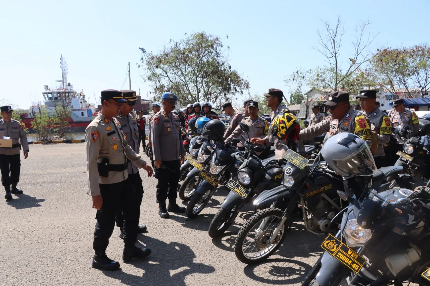 Jelang OMP Sunyaragi 2024, Polres Cirebon Kota Gelar Apel Sarana dan Prasarana