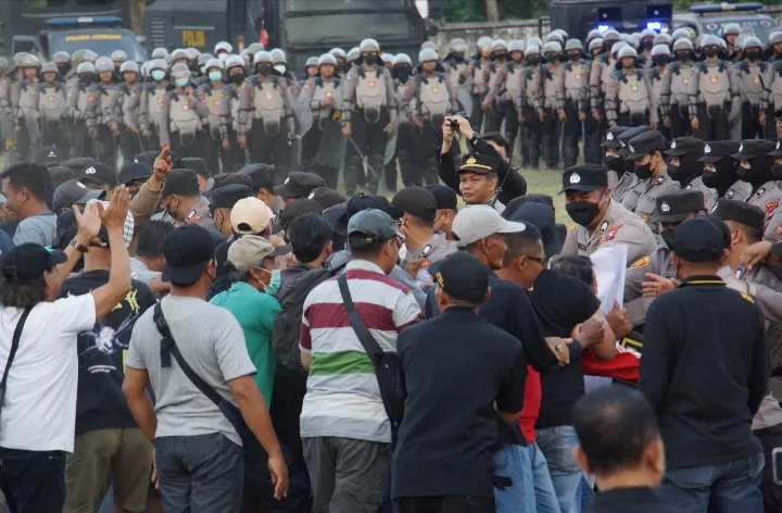 Gelar Simulasi Sispamkota, Polres Jombang Siap Ciptakan Pilkada yang Kondusif