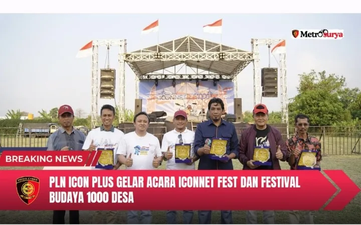 PLN Icon Plus Gelar Acara ICONNET FEST Dan Festival Budaya 1000 Desa Di Kampung Inggris, Pare - Kediri