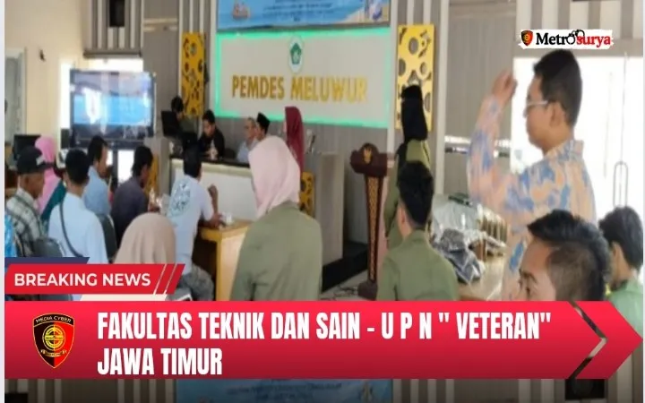 Fakultas Teknik dan Sain U P N " VETERAN" Jatim Kenalkan 2 Inovasi pemanfaatan Limbah.