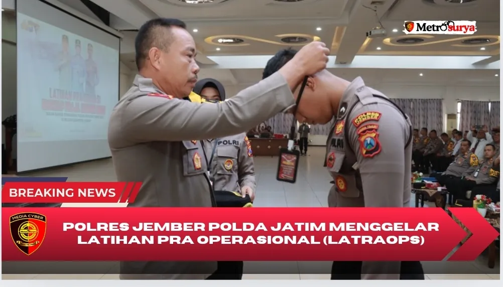 Polres Jember Gelar Latihan Pra Operasional Mantap Praja Semeru 2024 Siapkan Pengamanan Pilkada