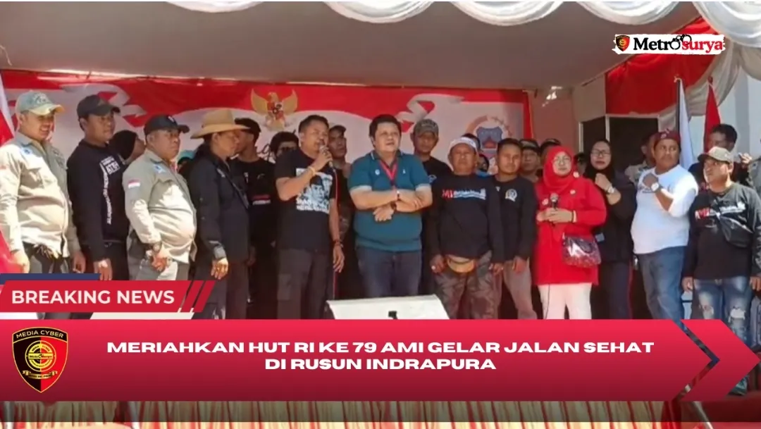AMI Bersama Warga Rusun Indrapura Serta Masyarakat Umum Meriahkan Kemerdekaan RI Ke 79 Tahun