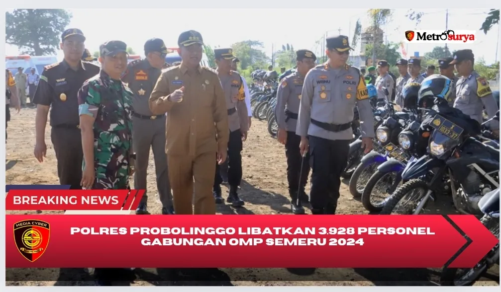 Operasi Mantap Praja Semeru 2024, Polres Probolinggo Libatkan 3.928 Personel Gabungan