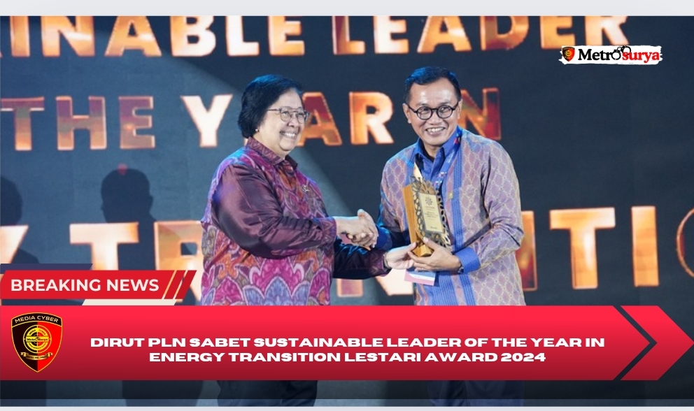 Lestari Award 2024: Dirut PLN Sabet Sustainable Leader of The Year in Energy Transition
