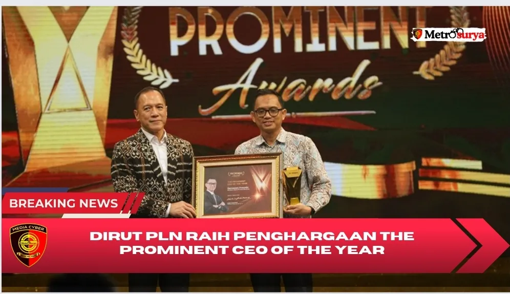 Pimpin Transformasi Berkelanjutan, Dirut PLN Raih Penghargaan The Prominent CEO of The Year