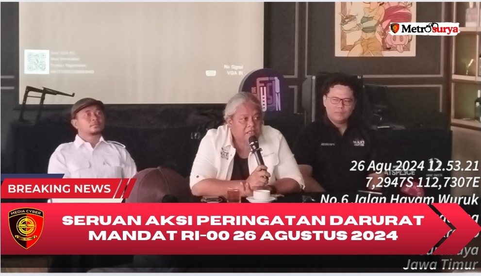 Maki Jatim: Seruan Aksi Peringatan Darurat Mandat RI-00 Kawal Putusan PKPU