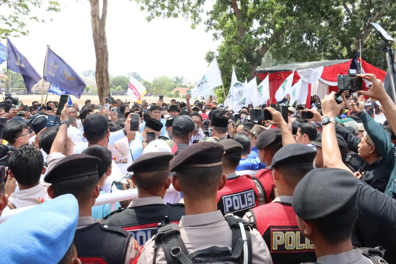 Polres Majalengka Gelar Pengamanan Pendaftaran Bakal Calon Bupati dan Wakil Bupati
