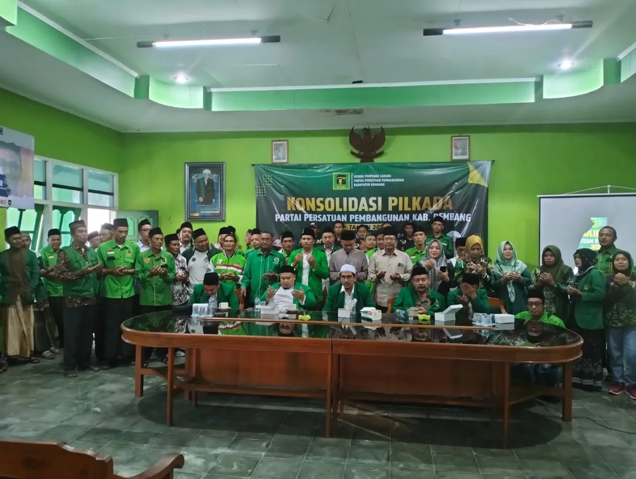 Gelar konsolidasi, DPC PPP Kabupaten Rembang Siap Menangkan Mbak Vivit - Gus Umam (Vitamin)