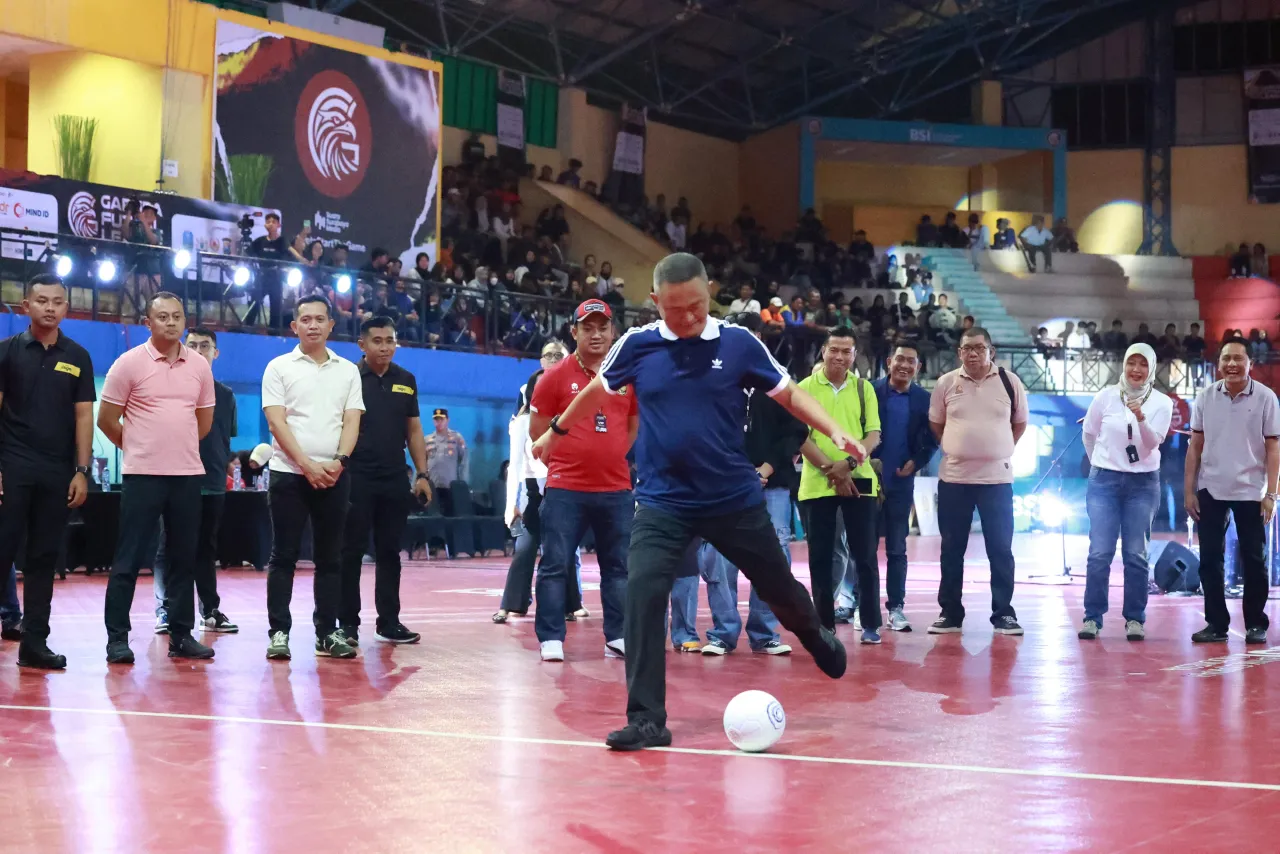 Garuda Futsal League Resmi Dibuka oleh Kapolda Jatim dan Kadindik