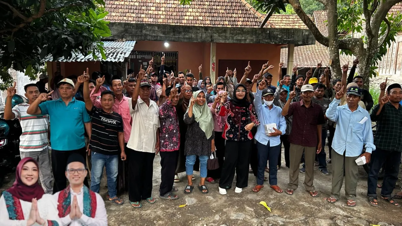 Tim Pemenangan Vivit - Umam di Kecamatan Lasem Semakin Mengakar