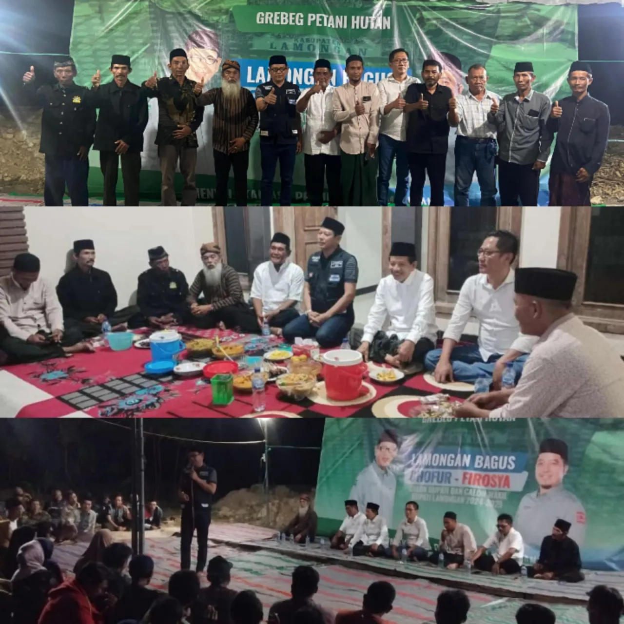 Bakal Calon Bupati Lamongan Abdul Ghofur Gelar Dialog dengan Masyarakat Petani Hutan