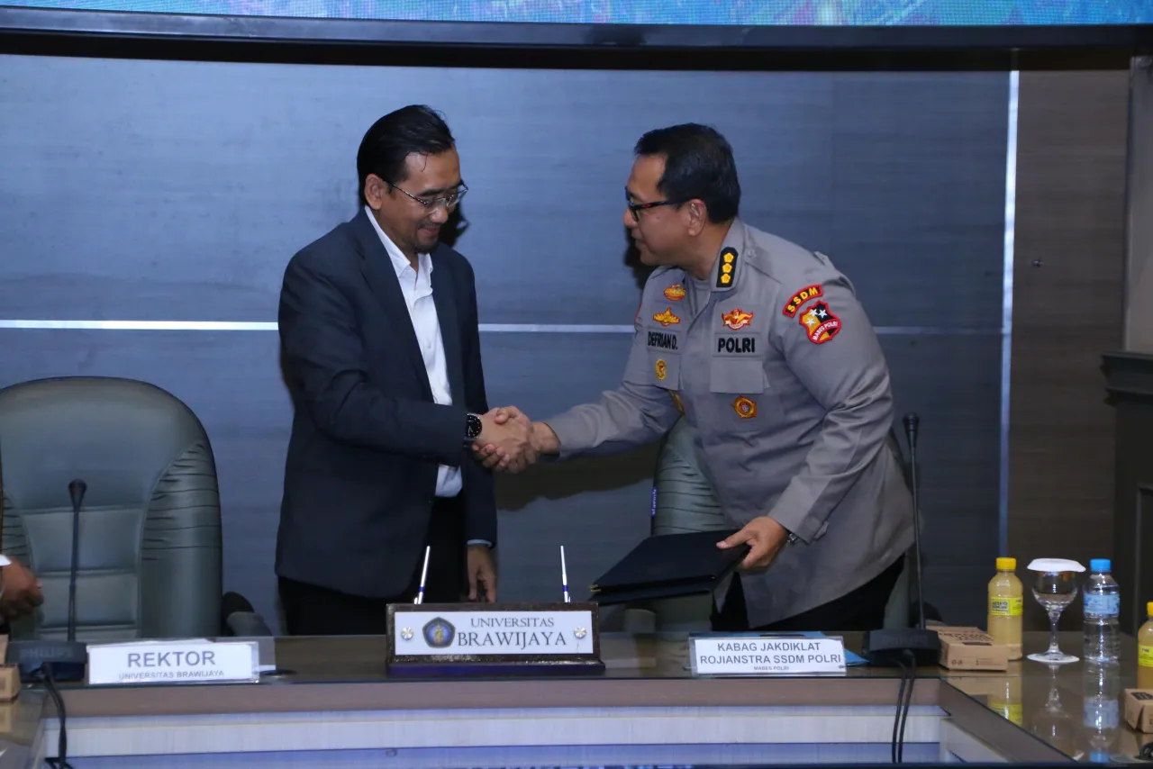 Polri dan Universitas Brawijaya Tandatangani Nota Kesepahaman untuk Ciptakan SDM Unggul