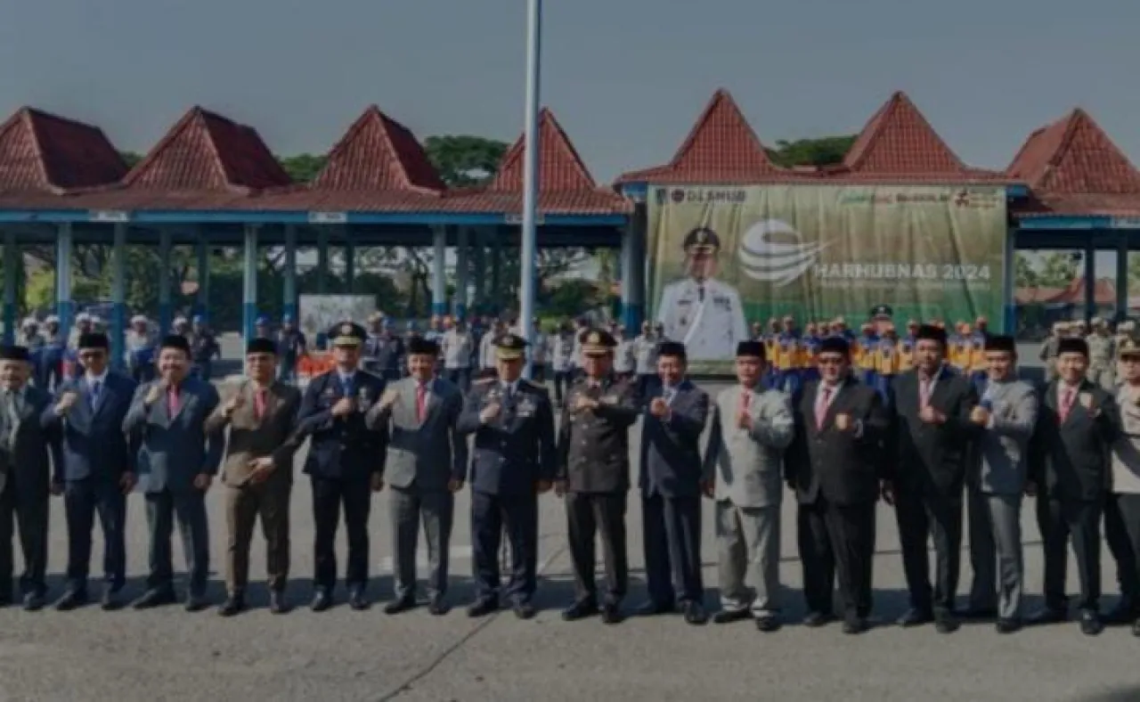 Upacara Peringatan Hari Perhubungan Nasional Kabupaten Jombang