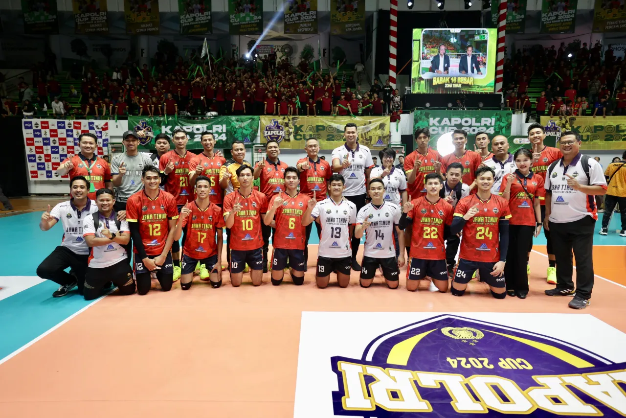 Main Full Set, Tim Voli Putra Jatim Menang atas Tim PMJ