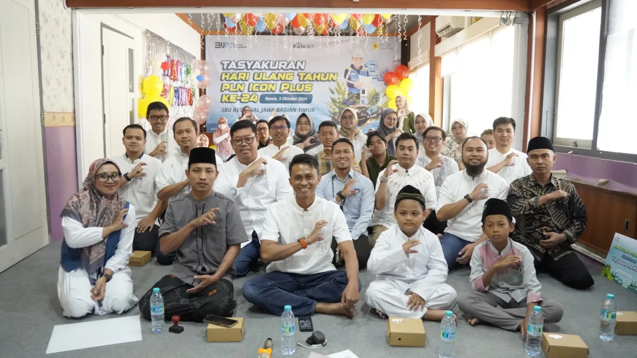 Rayakan Hari Jadi Ke-24, PLN Icon Plus Berikan Santunan Kepada Yayasan Anak Yatim Piatu