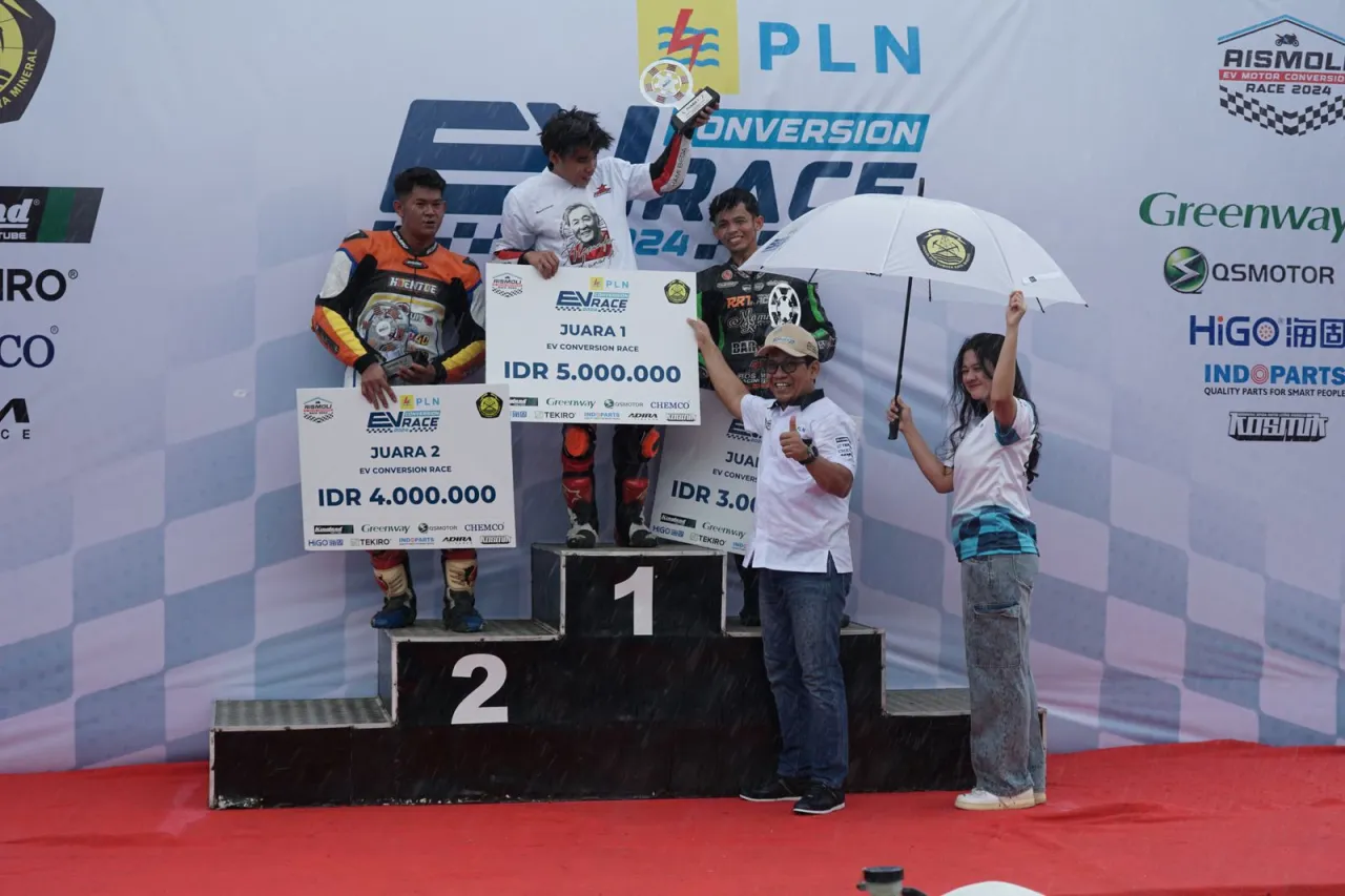 PLN dan Kementerian ESDM _Gaspol_, Balap Motor Listrik Konversi Putaran Ke-2 Sukses Digelar di Bogor
