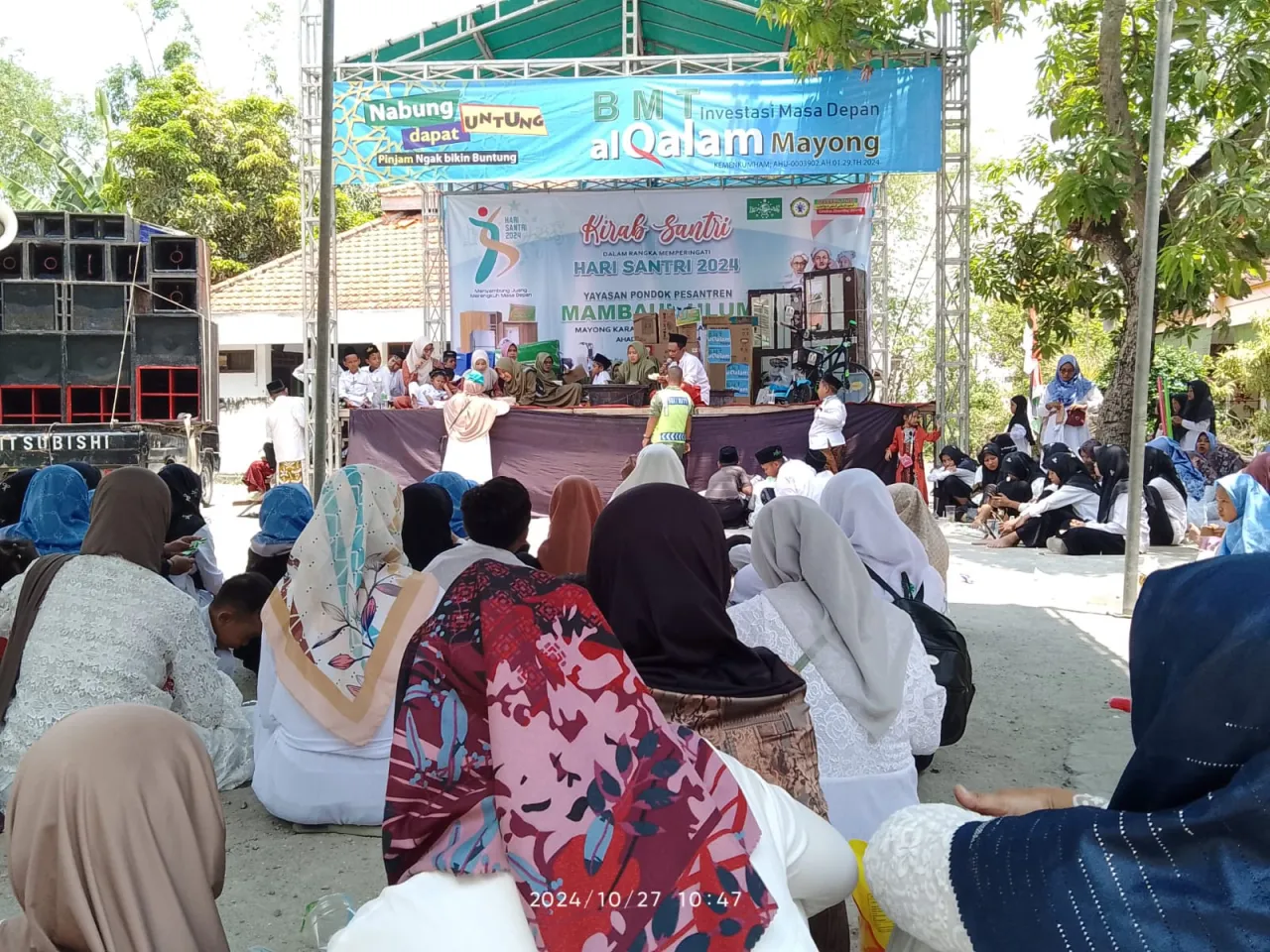 Kirab Hari Santri Nasional, KH Fauzi: Pemimpin Yang Berjiwa Santri Akan Mengayomi Dan Bersikap Adil,