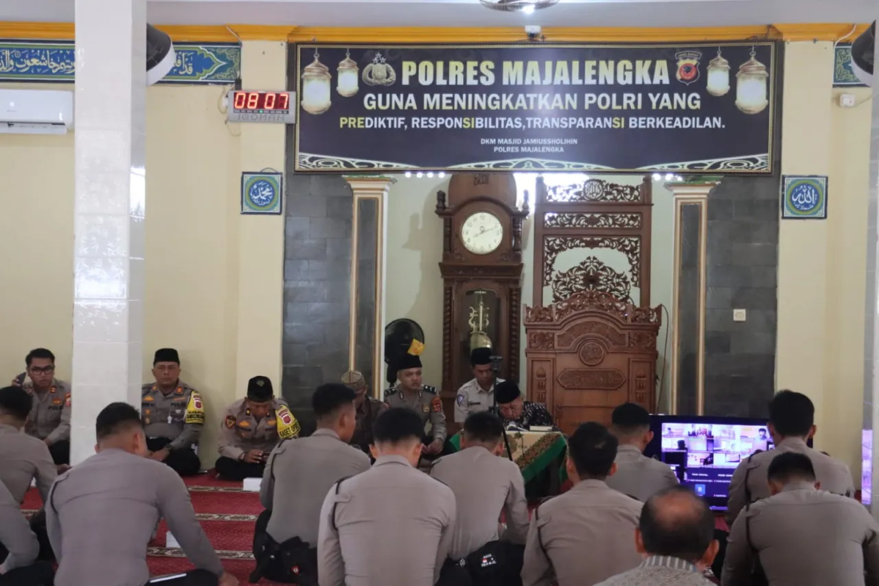 Polres Majalengka Gelar Binrohtal untuk Ciptakan Polri yang Lebih Humanis