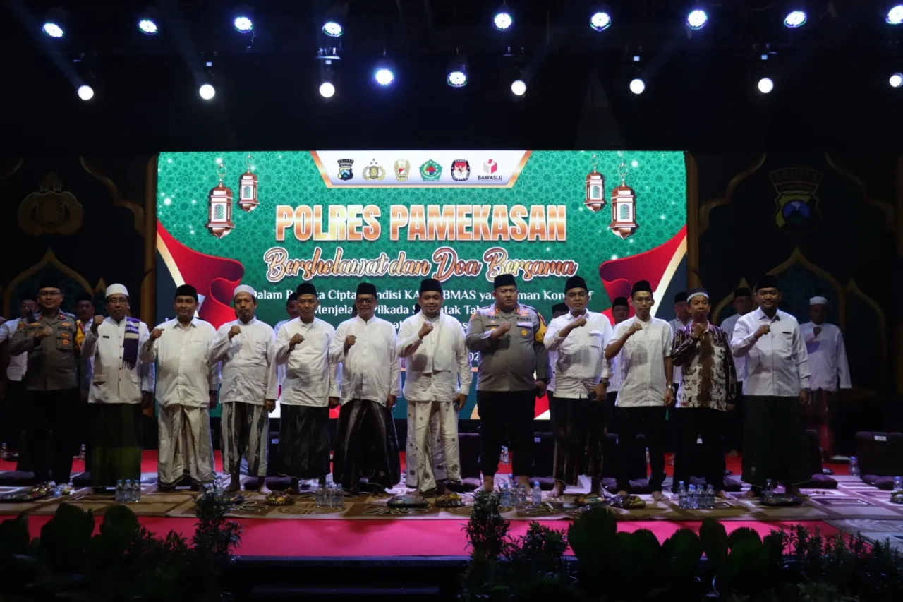Cooling System,Polres Pamekasan Gelar Doa Bersama Untuk Pilkada Damai