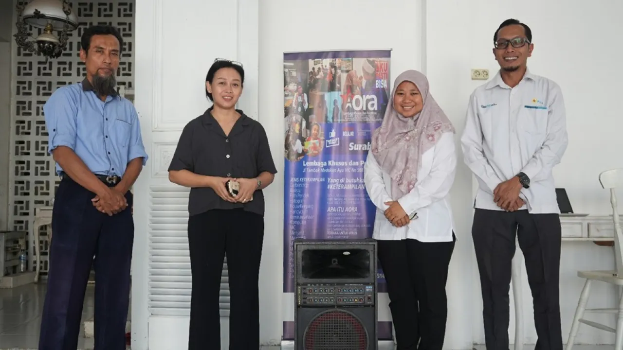 Sambut Nataru, PLN UIP JBTB Dukung Difabel Surabaya Raih Pendidikan dan Kesempatan Berkarya