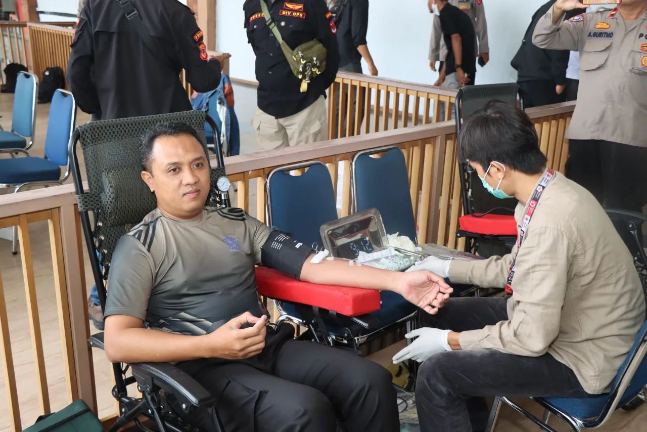 Satpam Kota Cirebon Gelar Donor Darah Meriahkan HUT Ke-44, Wujud Solidaritas dan Kepedulian Sosial