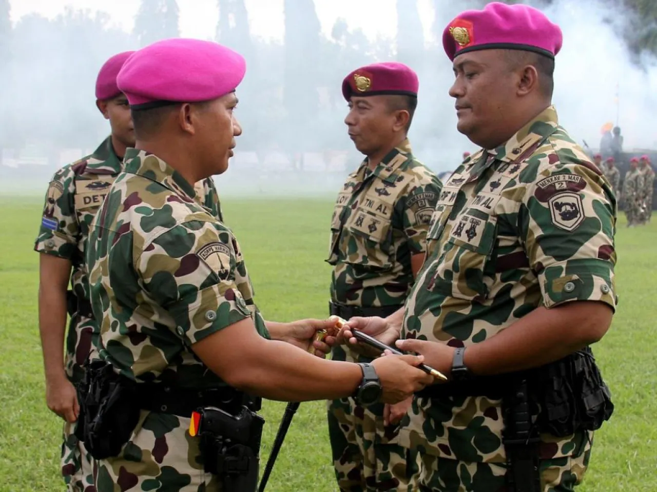 TNI AL KERAHKAN PERSONEL PENGAMANAN JELANG LIBUR NATARU DI PELABUHAN KETAPANG-GILIMANUK