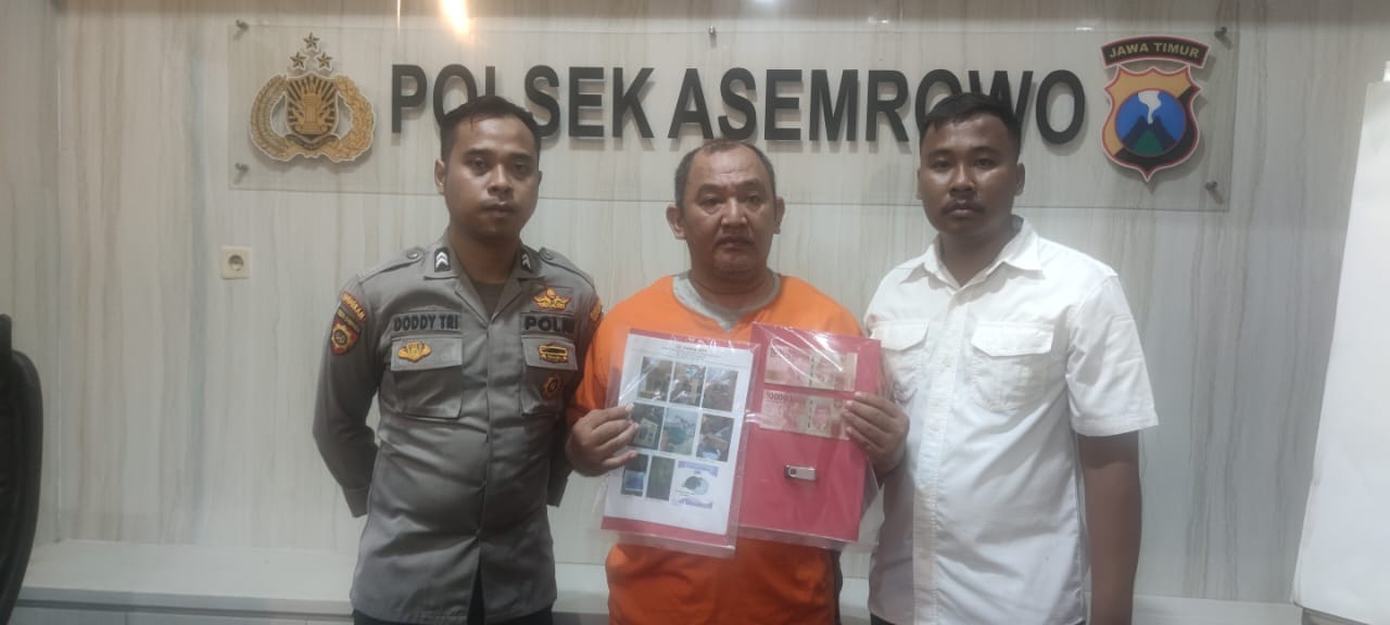 Polsek Asemrowo Tangkap Kepala Gudang, Pelaku Bobol Gudang CV HJ Hingga Capai Ratusan Juta Rupiah