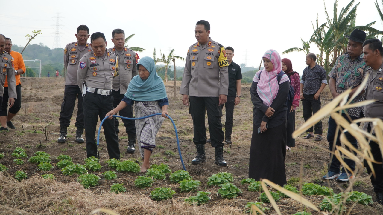 Kapolres Cirebon Kota Galang Dukungan Petani untuk Program Ketahanan Pangan di Mundu