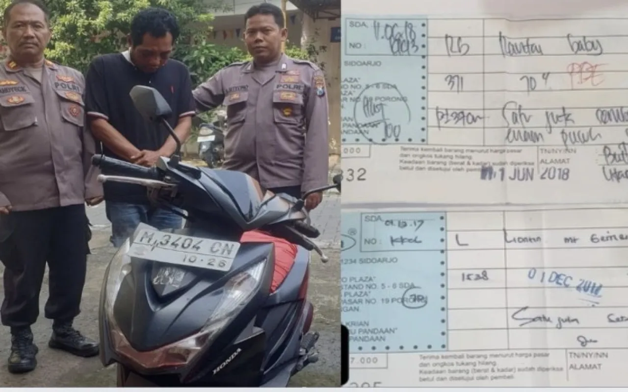 Polsek Kenjeran Amankan Pelaku Perampasan Kalung Di Bulak Cumpat.